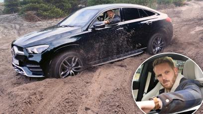 GLE Coupe - tak powinno bujać się mercem!