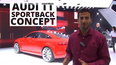 Paryż 2014 - prezentacja Audi TT Sportback Concept