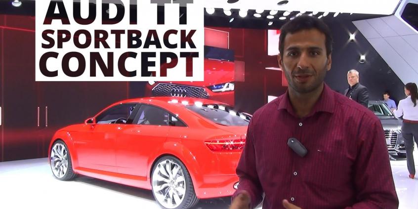 Paryż 2014 - prezentacja Audi TT Sportback Concept