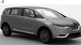 Nowy Renault Espace na zdjęciach patentowych