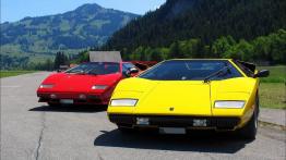 Lamborghini Countach - widok z przodu