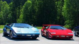 Lamborghini Countach - widok z przodu