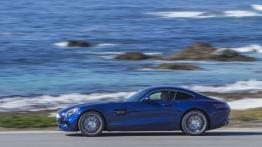 Mercedes-AMG GT S na kalifornijskich drogach - lewy bok