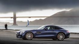 Mercedes-AMG GT S na kalifornijskich drogach - lewy bok