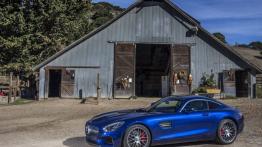 Mercedes-AMG GT S na kalifornijskich drogach - lewy bok