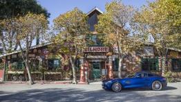 Mercedes-AMG GT S na kalifornijskich drogach - lewy bok