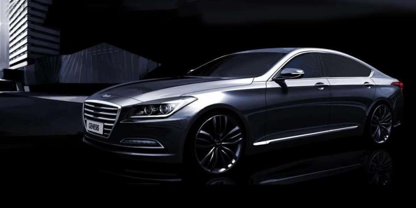 Hyundai Genesis w wersji Sedan na pierwszych wizualizacjach