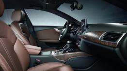 Audi A7 Sportback - widok ogólny wnętrza z przodu