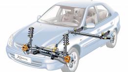 Citroen Xsara II Hatchback - schemat konstrukcyjny auta