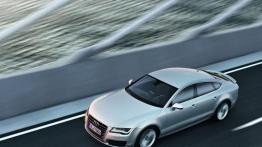 Audi A7 Sportback - widok z góry