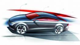 Audi A7 Sportback - szkic auta