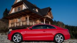 Audi A5 Coupe Facelifting w Szczawnicy - lewy bok