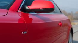 Audi A5 Coupe Facelifting w Szczawnicy - lewe lusterko zewnętrzne, przód