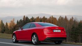 Audi A5 Coupe Facelifting w Szczawnicy - widok z tyłu