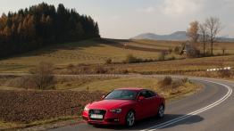 Audi A5 Coupe Facelifting w Szczawnicy - widok z góry