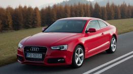 Audi A5 Coupe Facelifting w Szczawnicy - widok z przodu