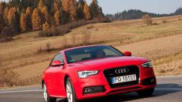 Audi A5 Coupe Facelifting w Szczawnicy - widok z przodu