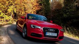 Audi A5 Coupe Facelifting w Szczawnicy - widok z przodu