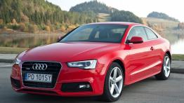 Audi A5 Coupe Facelifting w Szczawnicy - widok z przodu