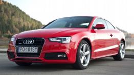 Audi A5 Coupe Facelifting w Szczawnicy - widok z przodu