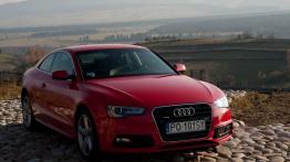 Audi A5 Coupe Facelifting w Szczawnicy - widok z przodu