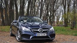 Mercedes Klasa E W212 Kabriolet Facelifting - galeria redakcyjna - widok z przodu