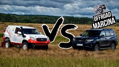 Offroad Marcina: Toyota Land Cruiser - rajdowa kontra fabryczna