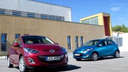 Mazda 2 Facelifting - wersja 5-drzwiowa - lewy bok