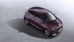 Peugeot 108 (2014) - wersja 5-drzwiowa - widok z góry