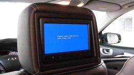 Infiniti QX60 - galeria redakcyjna - ekran systemu multimedialnego z ty?u