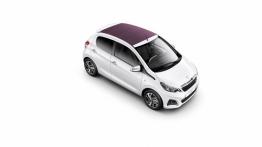 Peugeot 108 (2014) - wersja 5-drzwiowa - widok z góry