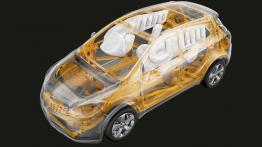 Opel Mokka - schemat konstrukcyjny auta