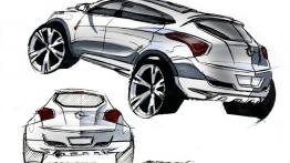Opel Mokka - szkic auta