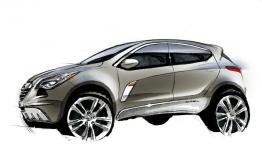 Opel Mokka - szkic auta