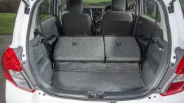 Suzuki Celerio (2014) - wersja europejska - tylna kanapa złożona, widok z bagażnika