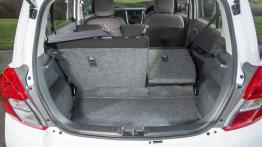 Suzuki Celerio (2014) - wersja europejska - tylna kanapa złożona, widok z bagażnika