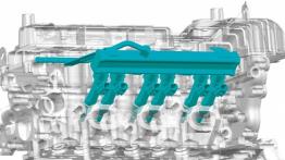 Suzuki Celerio (2014) - wersja europejska - schemat układu wtryskowego