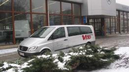 Mercedes Vito Kombi 115 CDI - galeria redakcyjna - widok z przodu