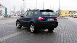 BMW X3 - galeria redakcyjna - widok z tyłu