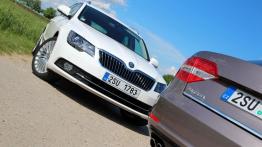 Skoda Superb II Facelifting - galeria redakcyjna - widok z przodu