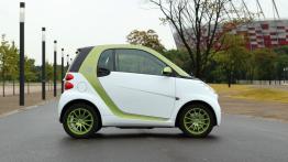 Smart fortwo electric drive - galeria redakcyjna - prawy bok