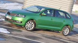 Skoda Rapid Spaceback 1.0 TSI 110 KM - galeria redakcyjna - widok z przodu