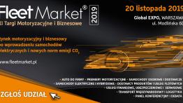 Targi Fleet Market 2019 – spotkanie biznesu z motoryzacją