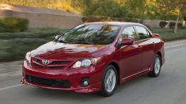 Toyota Corolla po liftingu - wersja USA - widok z przodu