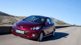 Mazda 2 Facelifting - wersja 3-drzwiowa - widok z przodu