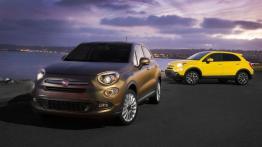 Fiat 500X Lounge (2015) - wersja amerykańska - widok z przodu