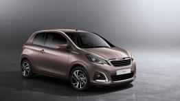 Peugeot 108 (2014) - wersja 3-drzwiowa - przód - reflektory wyłączone