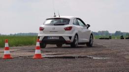 Białe szaleństwo z czarną twarzą - Seat Ibiza