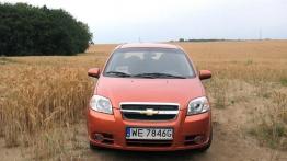 Chevrolet Aveo sedan 1.4 - widok z przodu