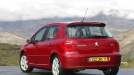 Peugeot 307 odmłodzona - widok z tyłu